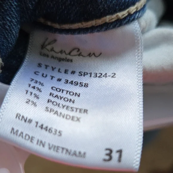 KanCan Blue Skinny Jeans Classic Style - Picture 3 of 9